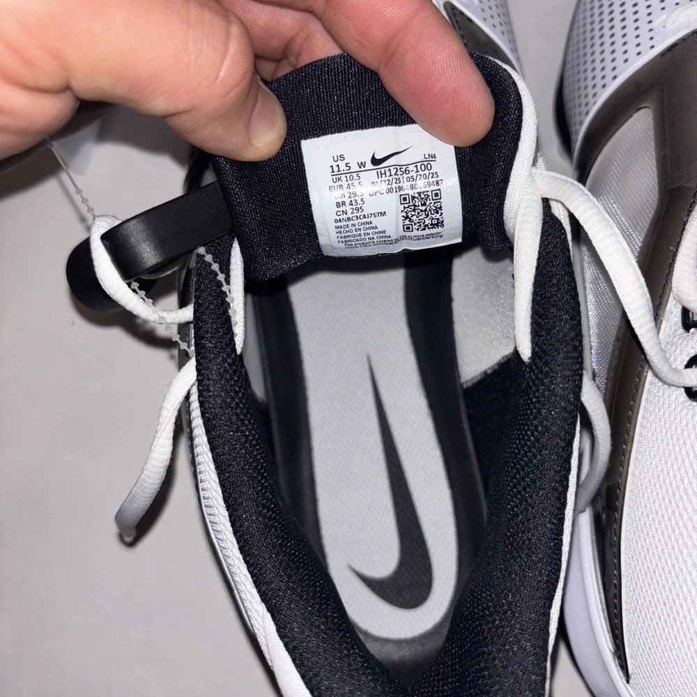 Nike Alpha Menace 4 Pro Football Cleats Mens 11.5 W White Low Top IH1256-100 - Picture 11 of 11